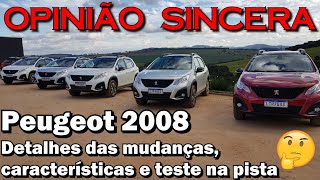 Novo Peugeot 2008  Detalhes características e teste na pista [upl. by Nivk187]