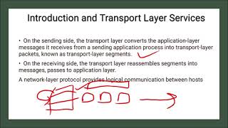 Introduction and transport layer services multiplexing and demultiplexing in Computer Network [upl. by Doris]