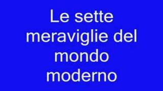 Le sette meraviglie del mondo antico e moderno [upl. by Edric]