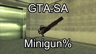 GTASA Minigun [upl. by Assirralc]