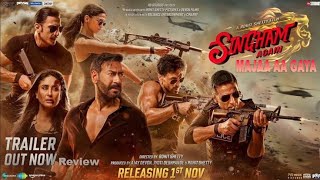 Singham Again  Official Trailer Review  A Rohit Shetty Cop Universe  In Cinemas 1st Nov [upl. by Matthias]