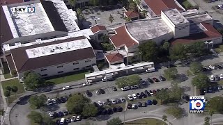 Student arrested over threats to Broward school [upl. by Nanny]