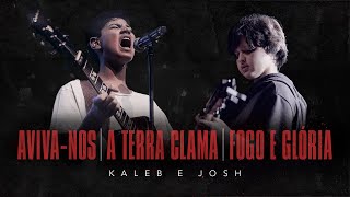 Kaleb e Josh  Avivanos  A Terra Clama  Fogo e Glória Vídeo Oficial [upl. by Wyatan]