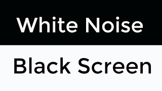 24 Hours White Noise with Black Screen  Deep Sleep amp Focus Aid  No Ads for Relaxing Sound Therapy [upl. by Blakeley]