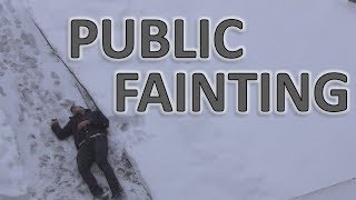 Fainting In Public Prank [upl. by Asilej]