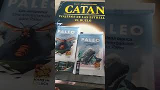 Catan viajeros de las estrellas el duelo y Expansiones para Paleo [upl. by Aldas]