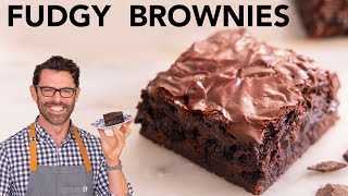 The BEST Fudgy Brownie Recipe [upl. by Varion]