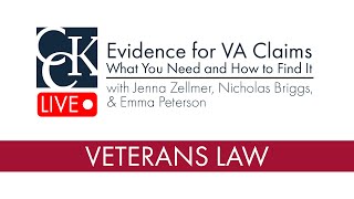 Evidence for VA Claims What you need and how to find it [upl. by Enriqueta950]