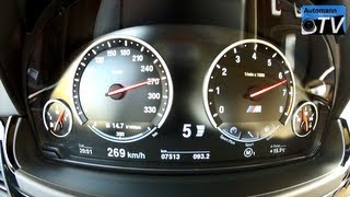 2013 BMW M6 Coupe 560hp  0270 kmh acceleration 1080p FULL HD [upl. by Forrer103]