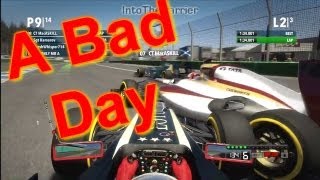 F1 Game 2012  A Bad Day [upl. by Fredric]