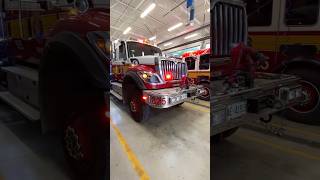 Hamilton Fire Department Brush 25 hamiltonfire kmefire firetrucks shorts offroad [upl. by Tini]