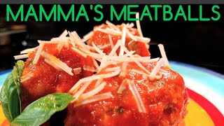 Italian Mammas Meatballs  Authentic Italian Meatball Recipe  Best Meatballs [upl. by Packston808]