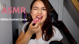 ASMR Edible Crystals Candy  INTENSE SOUNDS [upl. by Ayamat]