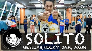 Solito Messiah Nicky Jam Akon  Zumba®  Alfredo Jay  Dance Fitness Choreography [upl. by Esinaej]