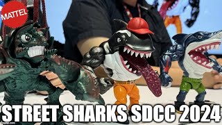 MATTEL  SDCC 2024 EVEN MORE Street Sharks and MY WISH LIST [upl. by Levona563]