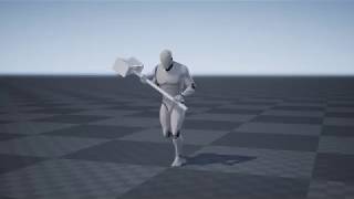 Hammer Animation Set for UE4 [upl. by Bolte651]