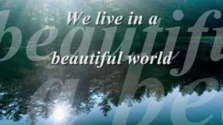 Coldplay  Dont panicBeautiful World lyrics [upl. by Thorner823]