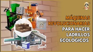 ¡Emprende Hoy Las MÁQUINAS REVOLUCIONARIAS para hacer LADRILLOS ECOLÓGICOS  Draco’s Sur América [upl. by Sabine]