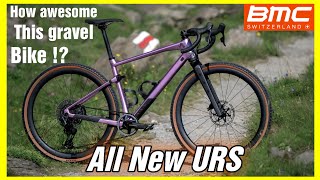 First look  New BMC URS  amazing Gravel bike borrows from MTB geometry [upl. by Itra]