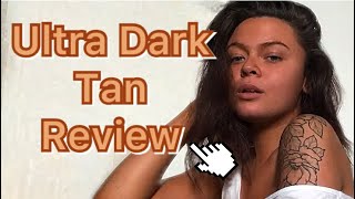 BIABELLE TAN REVIEW  DARKEST TAN EVER  ULTRA DARK HYDRATING TAN ROUTINE  LAUREN ELLIE [upl. by Gurney]