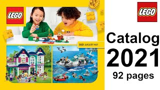 ALL Lego 2021 winter sets revealed  Lego Brand Catalog 2021 [upl. by Nyrehtac]