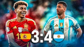 FINALISSIMA 2025 Final Spain vs Argentina  EA FC 24 [upl. by Witty828]