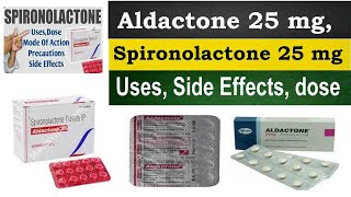 Aldactone 25 mg aldactone 25 mg tablet uses in hindi spironolactone 25 mg Side Effects Dosage [upl. by Hareehat]