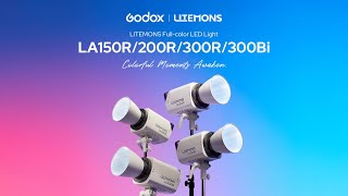 Introducing Godox Colorful Lighting Revolution  LITEMONS LA Series [upl. by Aytida]