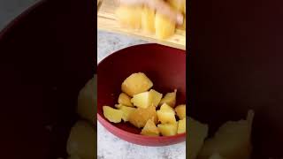 INSALATA DI PATATE E PEPERONI 🫑 una ricetta in 1minuto patate peperoni lacucinadirita insalata [upl. by Frasch]