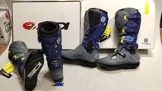 Boots Sidi Husqvarna Crossfire 3 SRS Review Sepatu Sidi Husqvarna Review [upl. by Penrose]