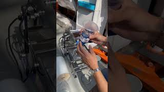 Glass packing machine  reels youtubeshorts youtube [upl. by Norvin]