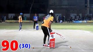 BIG FINAL FAHAD MIAN CHANNU ZENI LEFTI VS UMER BAJWA NEED 90 RUNS FROM 30 BALLS [upl. by Aiderfla588]