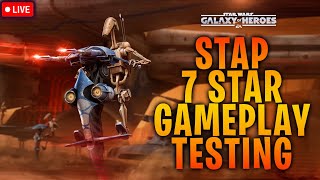 STAP 7 STAR GAMEPLAY TESTING LIVE  3V3 GRAND ARENA [upl. by Ykciv112]