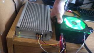 PC PSU powering sony xm6020 amplifier [upl. by Nnayrrehs448]