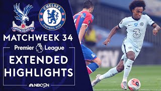 Crystal Palace v Chelsea  PREMIER LEAGUE HIGHLIGHTS  772020  NBC Sports [upl. by Sucramal]