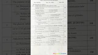 Pharmaceutical product development question paper sessionalPeriodic exam 2024 [upl. by Darbie]