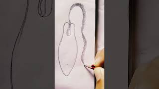 Euglena Msc bsc zoology Euglena art drawing short shortvideo youtubevideo trending views [upl. by Isyad]