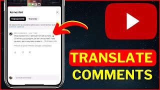 How to Translate Comments on YouTube [upl. by Mcspadden]