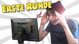 Meine ERSTE RUNDE Fortnite 😜 Reaction • Sharx [upl. by Aicener]