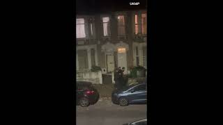 Watch the Moment Armed officer remove man form Ilford Property [upl. by Buckingham714]