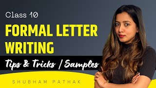 Formal Letter Writing  Letter of Order  Letter of Inquiry  Tips and Tricks  Shubham Pathak [upl. by Mal46]