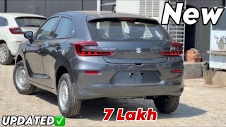 New BALENO 2024 Updated Model  Maruti Suzuki BALENO 2024 Grey Colour Review [upl. by Alled]