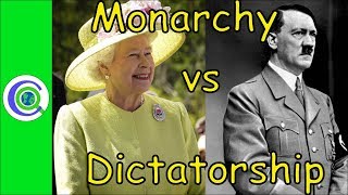 Difference Between Monarchy and Dictatorship [upl. by Lotty]