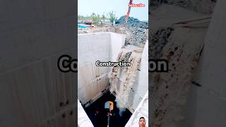 Caisson sinking  construction construction concreting civilengineering shorts [upl. by Nnaeirrac68]