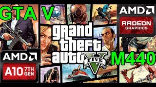 AMD M440 GTA V Benchmark [upl. by Ymia351]