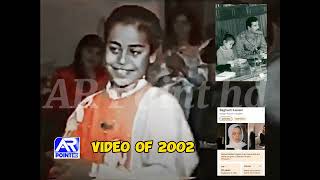 Raghad HusseinSaddam Husseins daughter dancing viral video standwithpalestin palestine [upl. by Marcin]