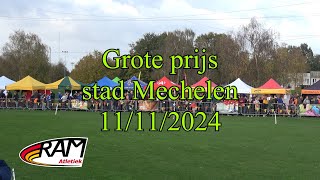 Grote prijs stad Mechelen RAM atletiek 11112024 [upl. by Symons]