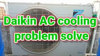 Daikin AC 15 ton cooling problem solve [upl. by Analos]