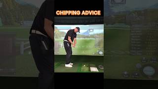 SIMPLE CHIPPING ADVICE  Golf Swing Tips amp Drills shorts [upl. by Natala]