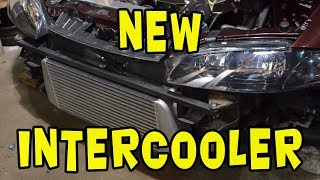 2G Eclipse GSX Treadstone TR1045 Intercooler Install amp Review [upl. by Josepha]